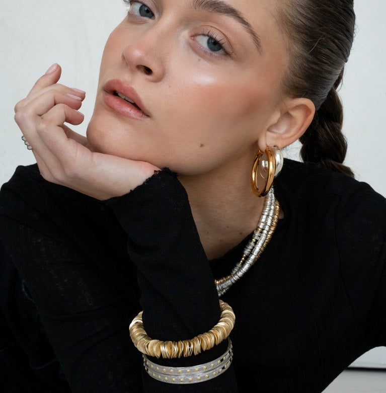 Oria Bold Bracelet Gold