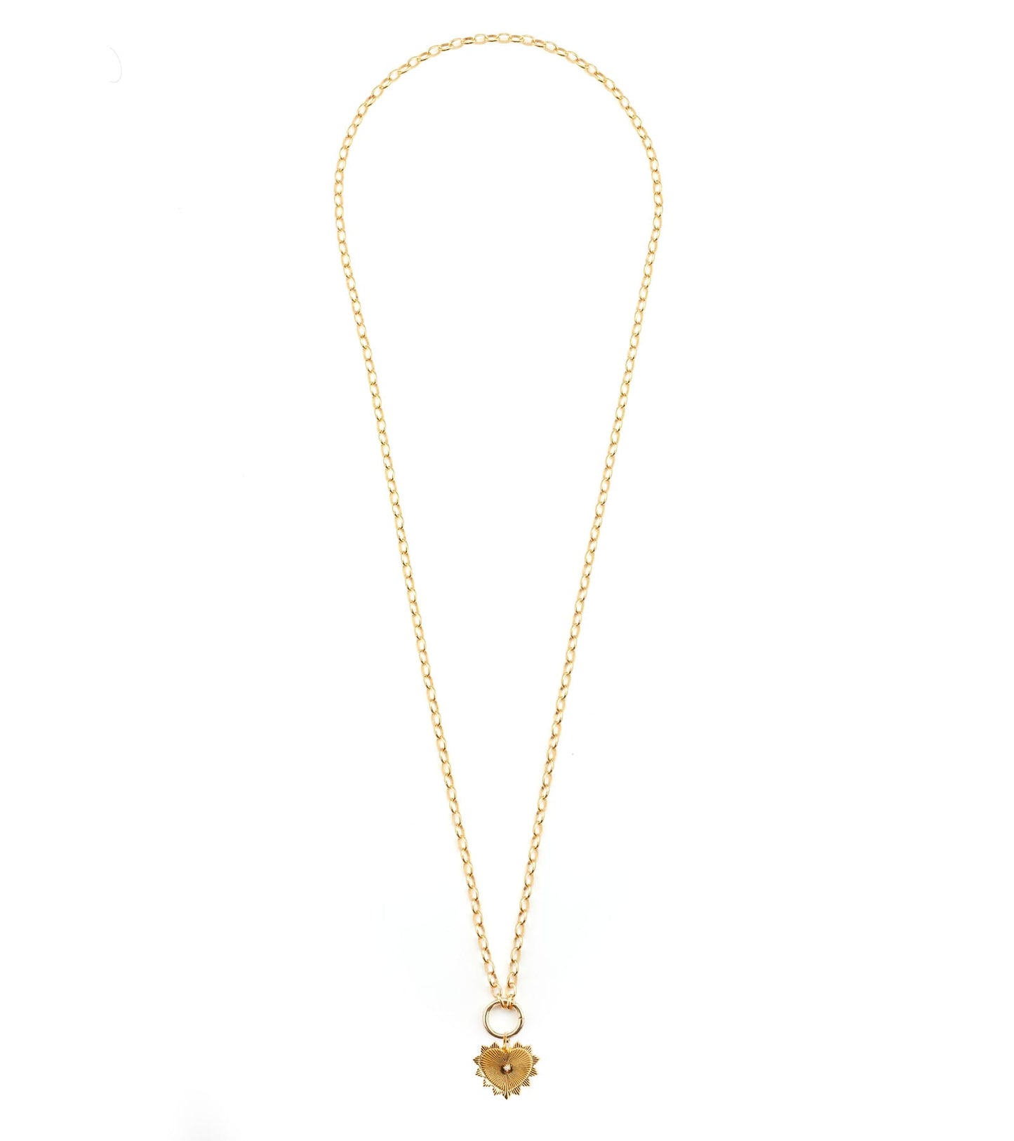 Long Golden Santo Necklace