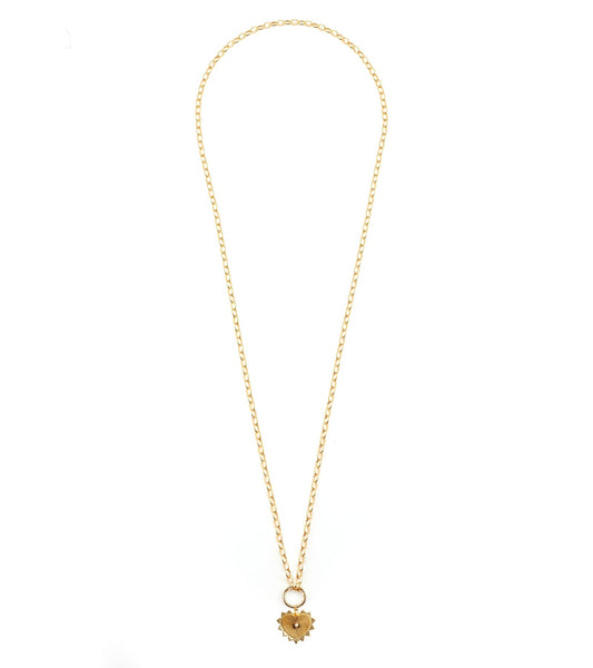 Long Golden Santo Necklace