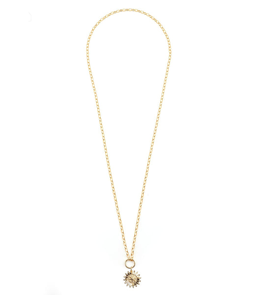 Long Golden Santo Necklace