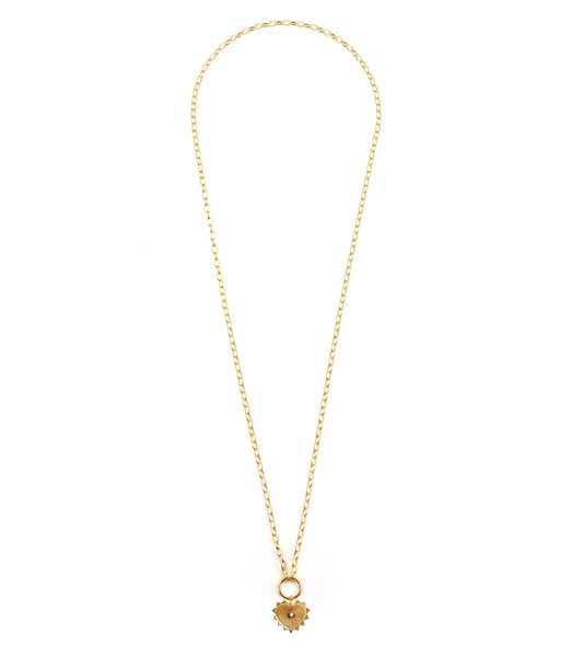 Long Golden Santo Necklace