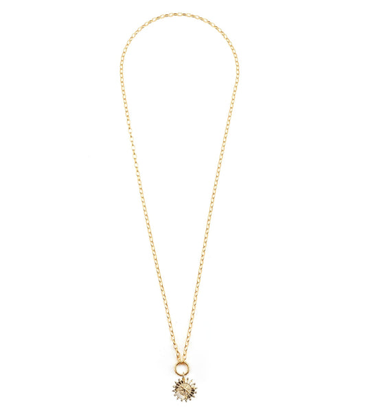 Long Golden Santo Necklace