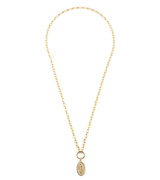 Short Golden Santo Necklace