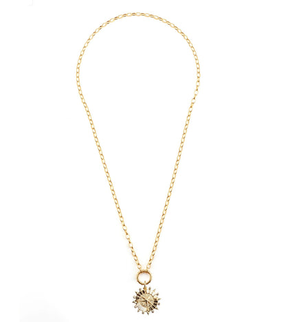 Short Golden Santo Necklace