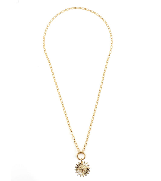 Short Golden Santo Necklace