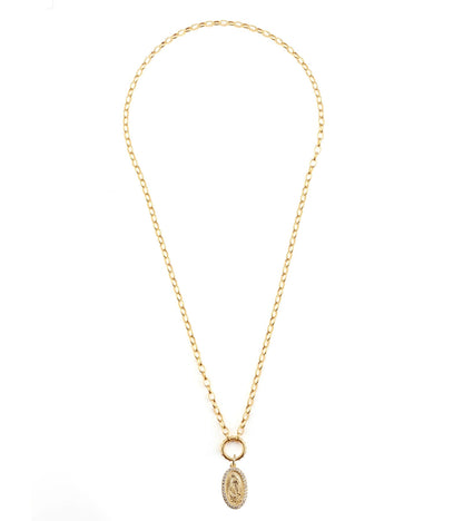 Short Golden Santo Necklace