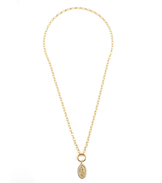 Short Golden Santo Necklace