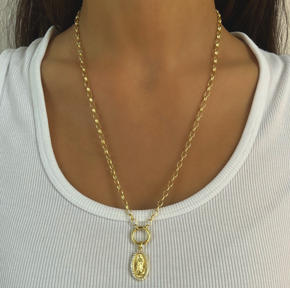 Short Golden Santo Necklace